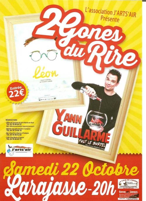 Deux Gones du Rire - Yann Guillarme et Thierry Combe
