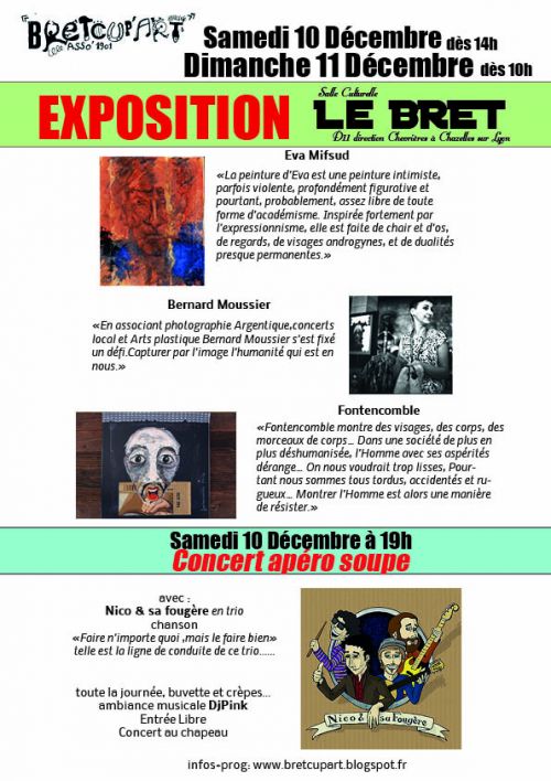 Expositions Artistiques + Apéro Soupe