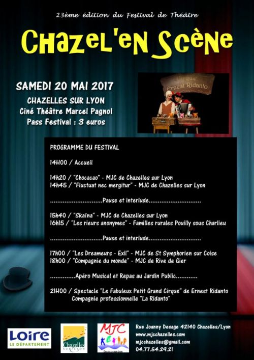 Festival de Théâtre Chazel'en Scène