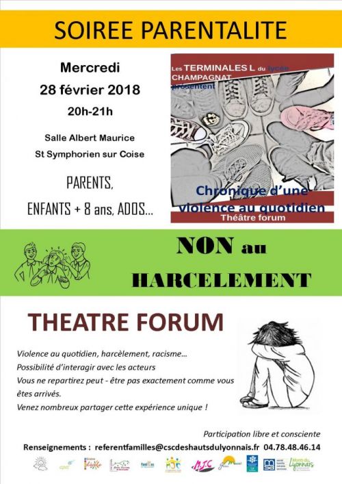 Théâtre forum contre le harcèlement scolaire