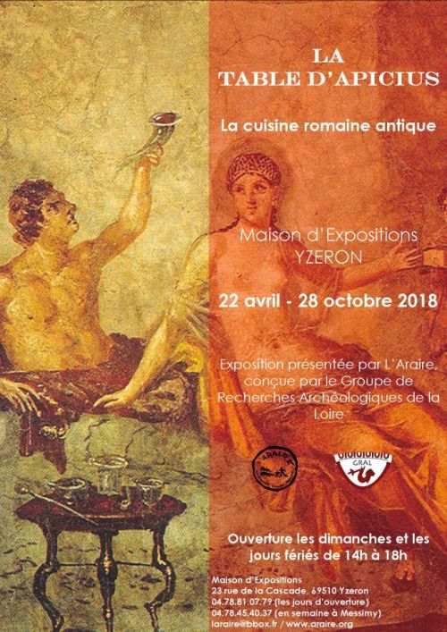 Exposition La Table d'Apicius - la cuisine romaine antique