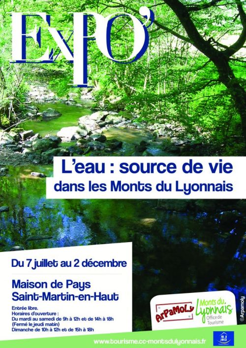 Exposition "L'eau : source de vie dans les Monts du Lyonnais"