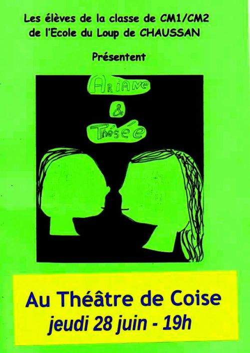 Théâtre de Coise: Ecole de CHAUSSAN (69)