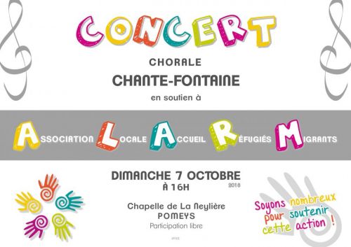 Concert de la chorale Chante-Fontaine