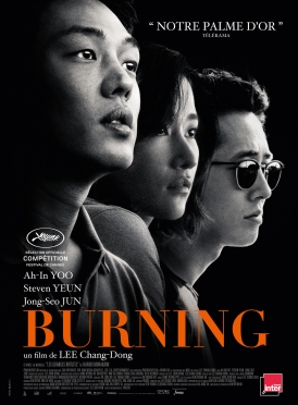 cinéma d'Asie séance de lancement BURNING Dimanche 23 sept 18h