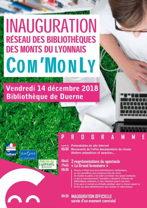 Inauguration du Réseau des Bibliothèques des Monts du Lyonnais