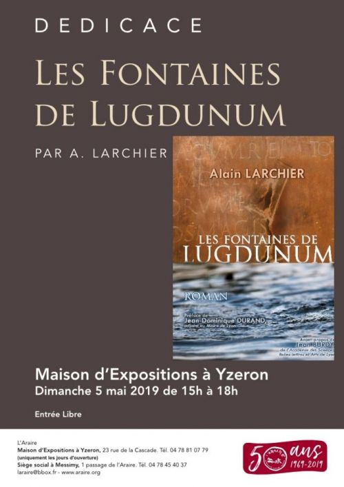 Dédicace "Les Fontaines de Lugdunum"