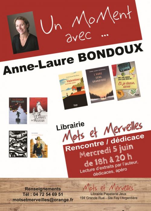 Un moment avec ... Anne-Laure Bondoux