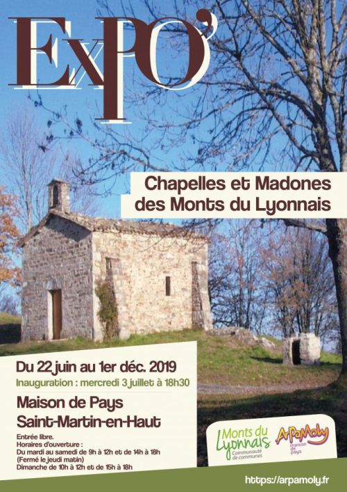 Exposition "Chapelles et Madones des Monts du Lyonnais"