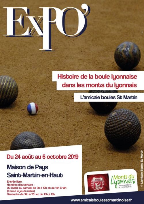 Exposition : "Histoire de la boule lyonnaise dans les Monts du Lyonnais"