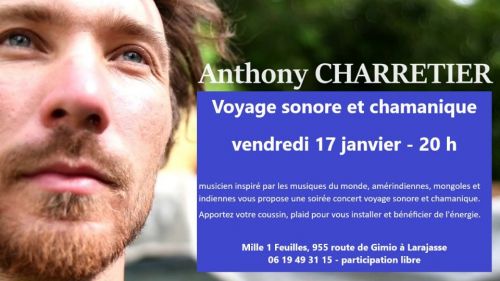 Voyage sonore chamanique par Anthony Charretier