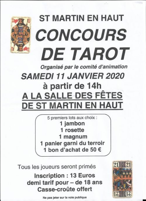 Concours de TAROT