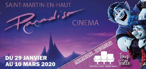 PROGRAMME CINEMA PARADISO DU 29 JANVIER AU 10 MARS 2020