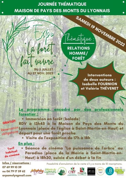Journée Thématique "Relations homme/forêt"