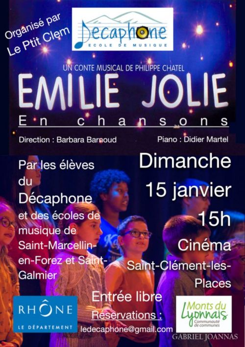 Conte musical : Emilie Jolie