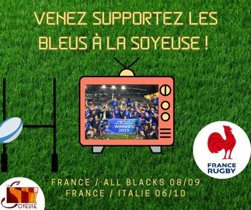 Diffusion du match d'ouverture France - All Blacks