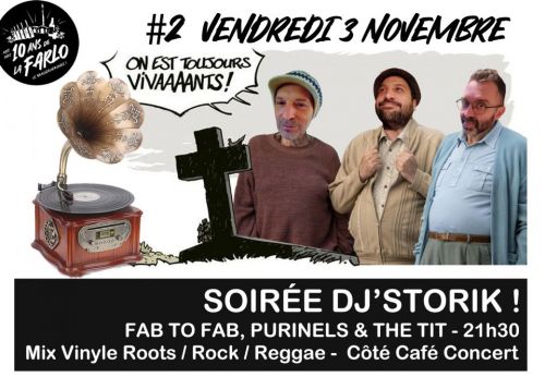 #2 – SOIRÉE DJ’STORIK ! – Mix Vinyle Roots Rock Reggae