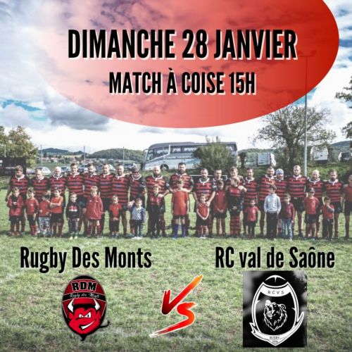 Match équipe Sénior RDM-RC Val de Saône