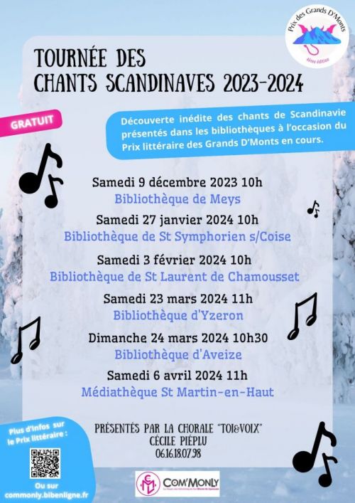 Tournée des chants scandinaves 2024