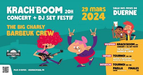 KRACH’BOOM - Concert + DJ Set festif !