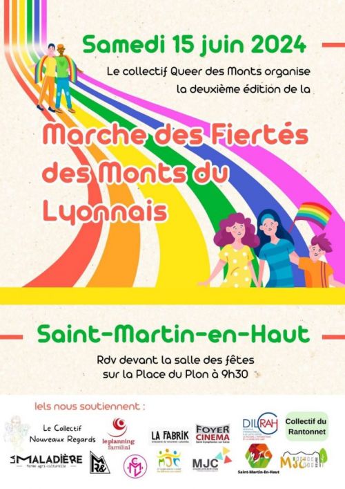 Marche des Fiertés des Monts du Lyonnais