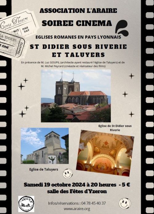 Eglises romanes en Pays Lyonnais : St Didier-sous-riverie et Taluyers