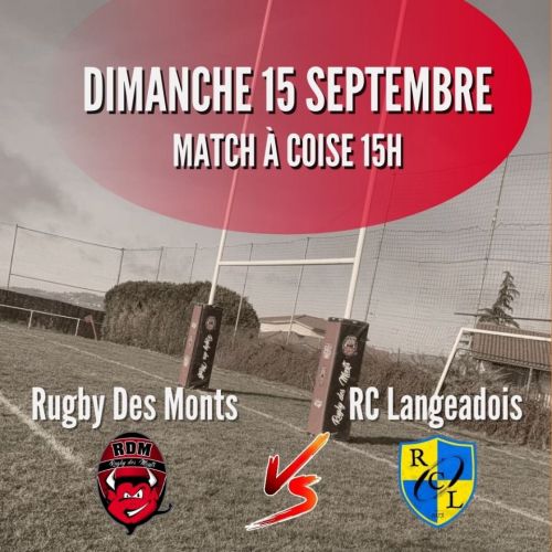 Match équipe Sénior RDM-RC Langeadois