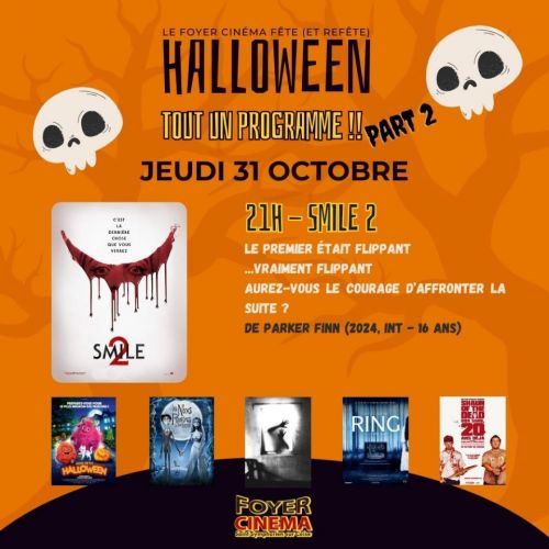 SUITE DU CINEMA REFETE HALLOWEEN !