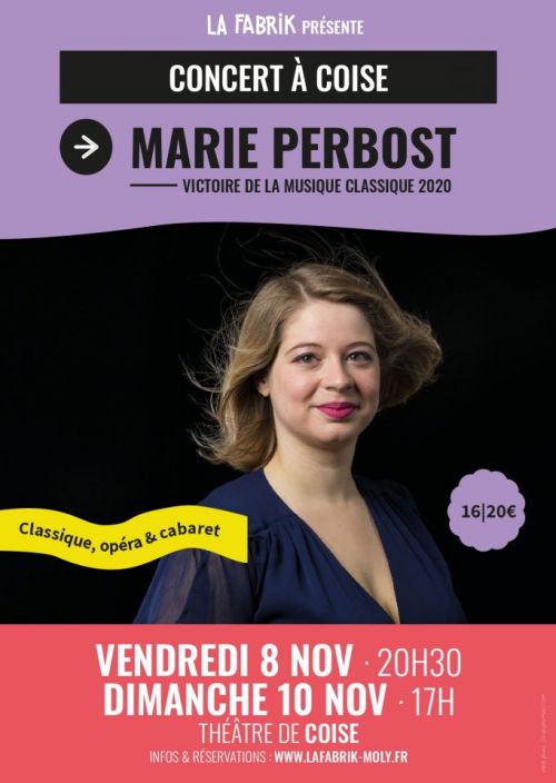 Marie Perbost (Victoire de la Musique Classique) à Coise