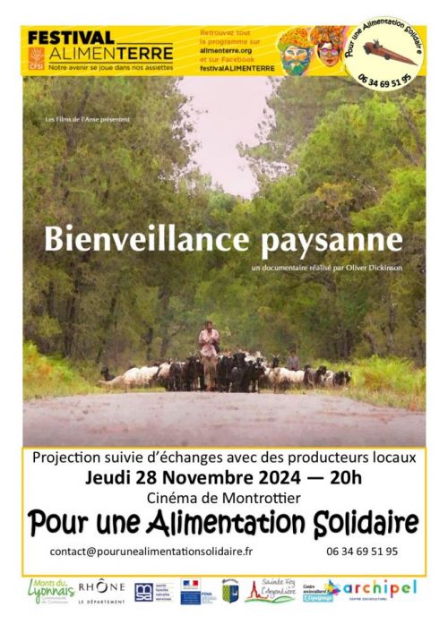 Festival AlimenTERRE - Bienveillance paysanne