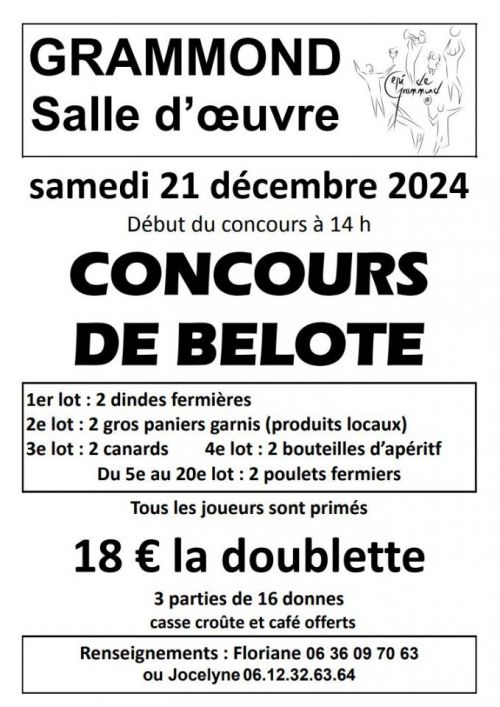 Concours de Belote de l'EPI