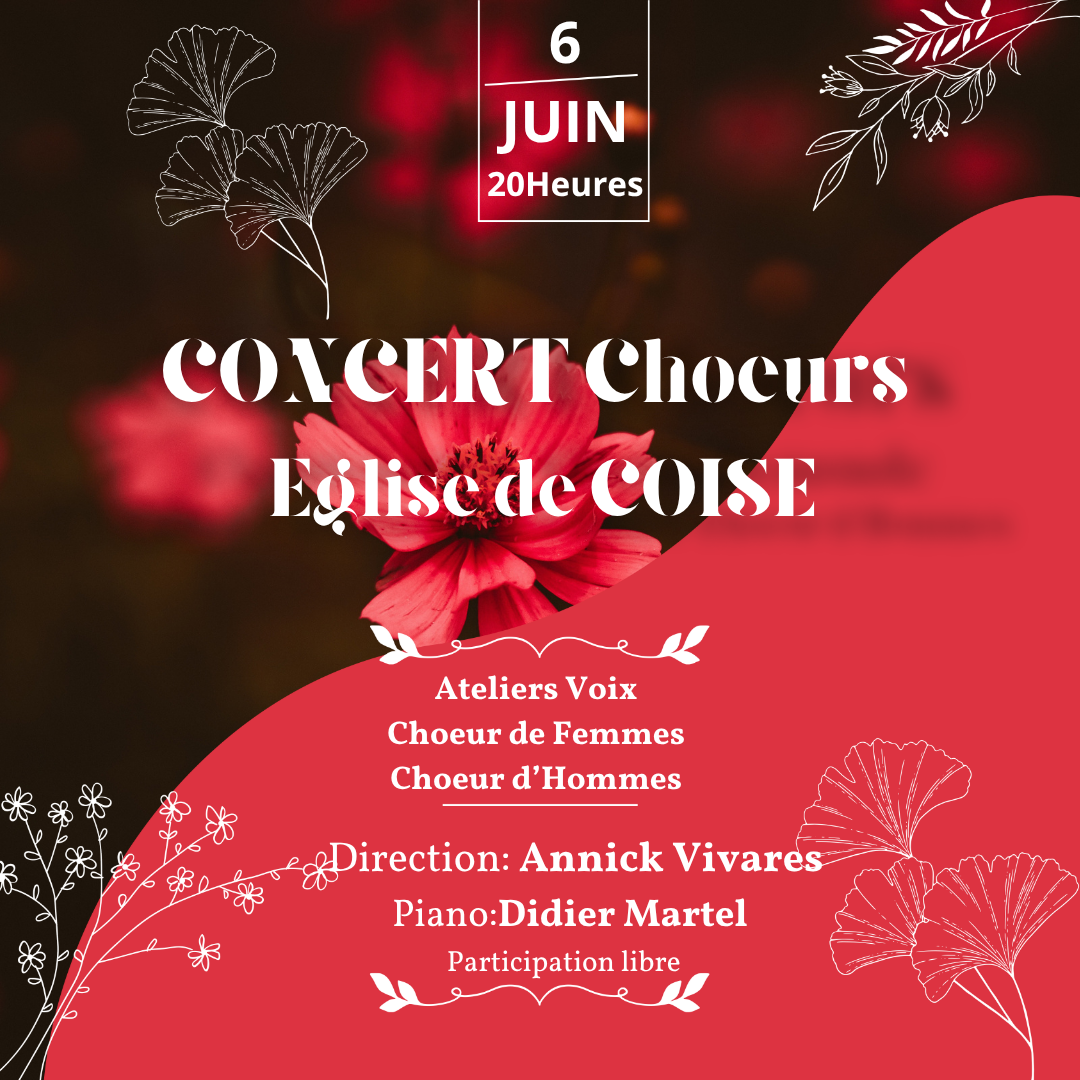 Concert des Choeurs Annick Vivares