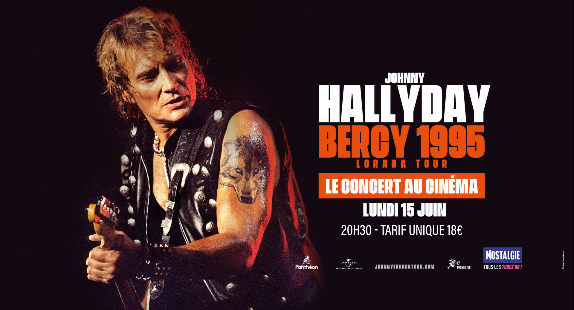 Concert de Johnny Hallyday au cinéma
