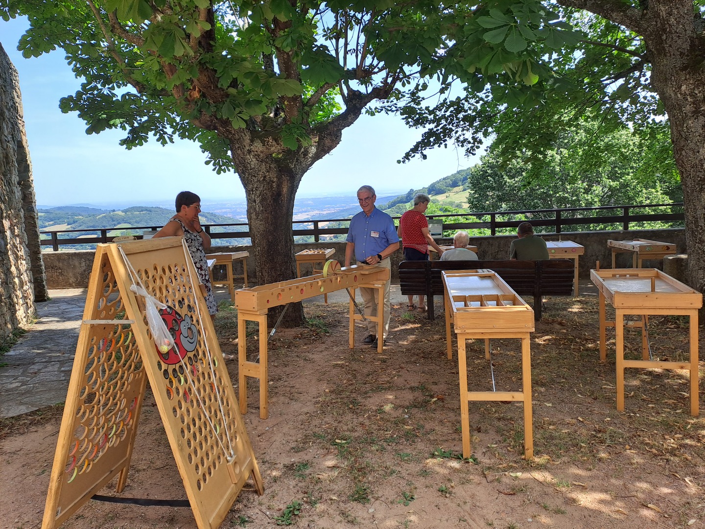 Après-midi jeux en bois