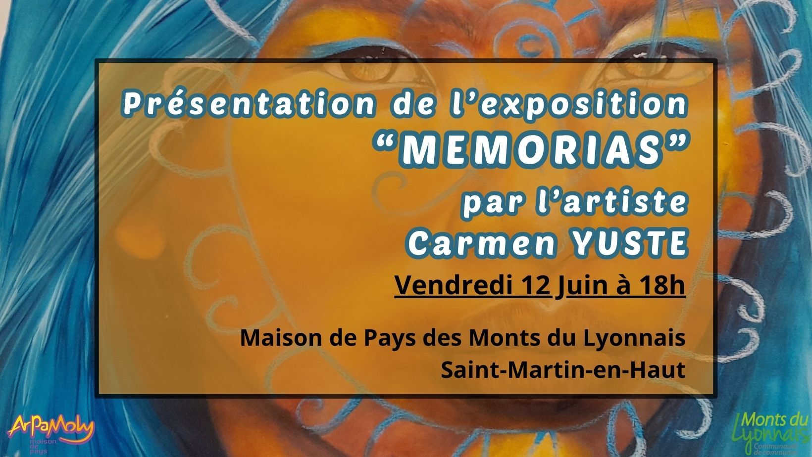 Présentation de l'exposition "MEMORIAS" par Carmen YUSTE