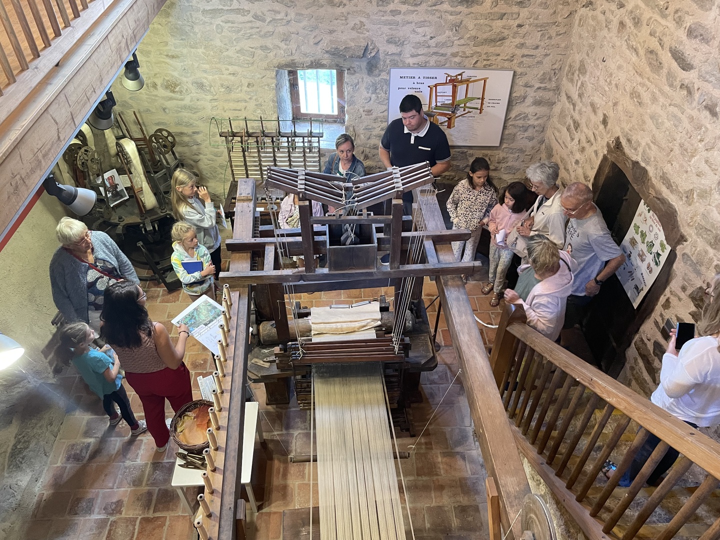 A la découverte du tissage