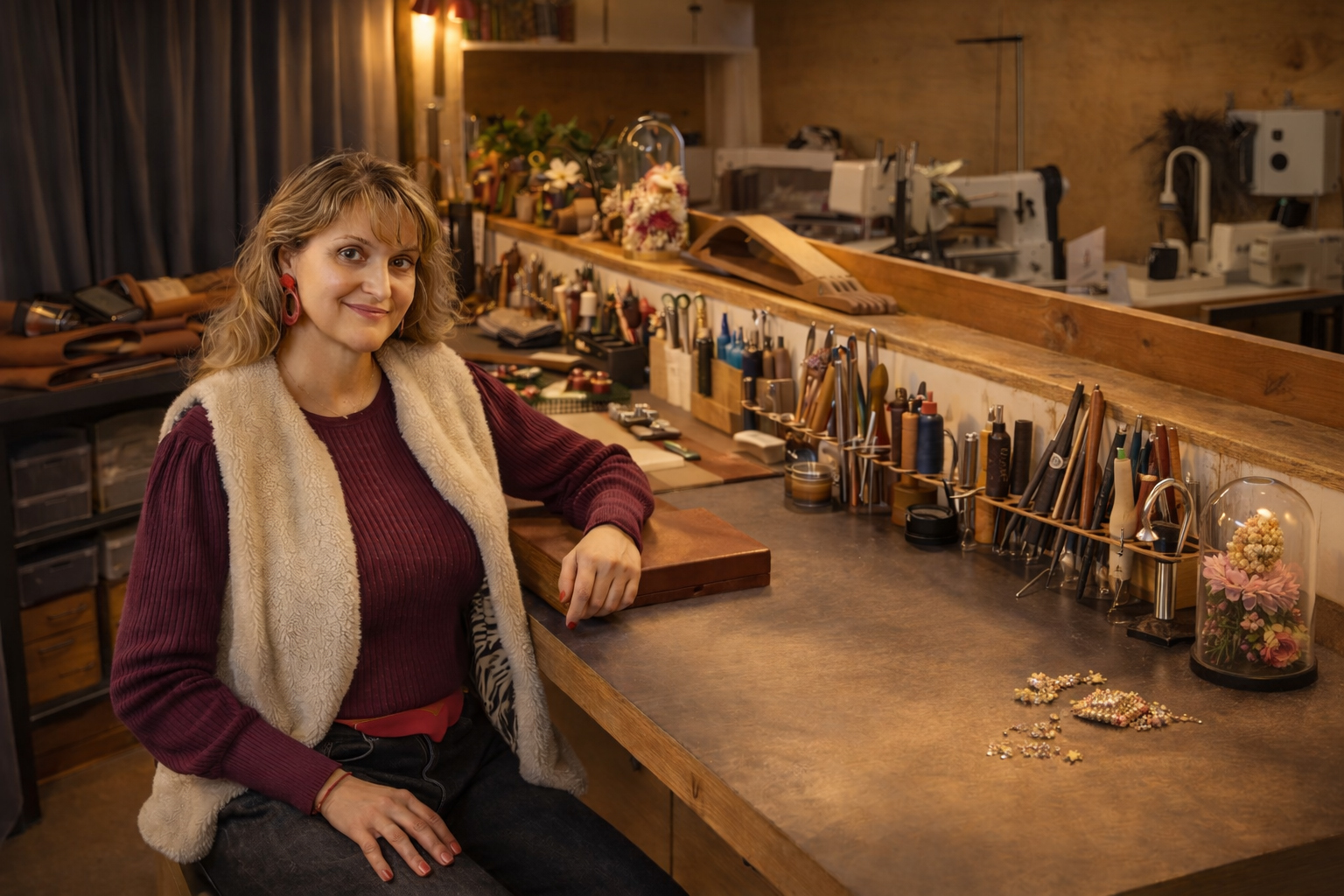 Ateliers cuir, adultes, enfants et visites guidées