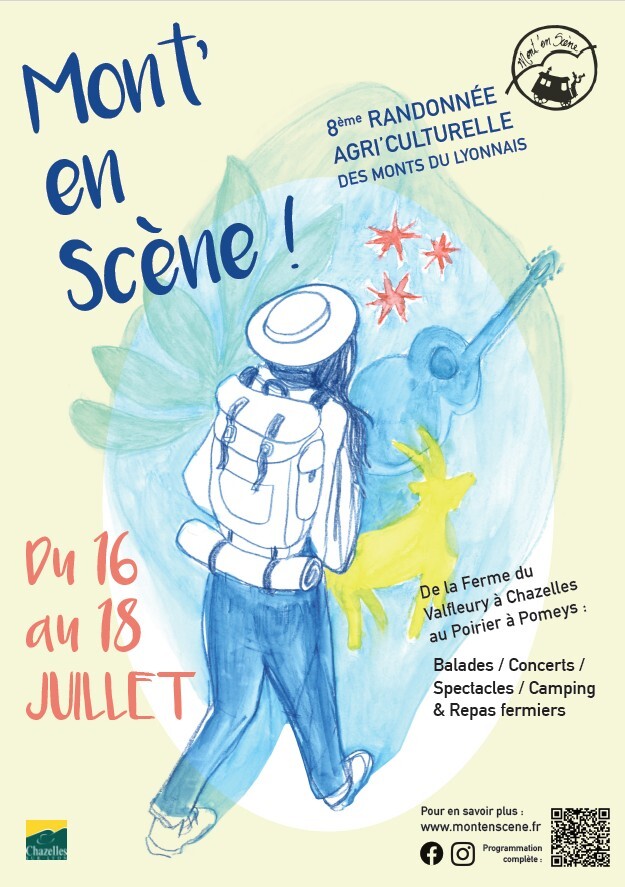 8ème Randonnée Agricole Mont'en Scène — 16, 17 et 18 juillet